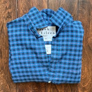 NWOT Frank & Eileen Eileen Flannel Shirt, Size Small